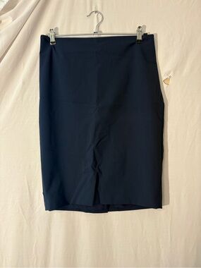 Ann Taylor Navy Pencil Skirt - Classic Work Staple